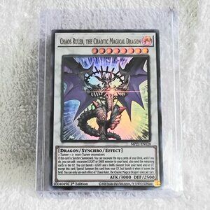 3/$35 Mint 2020 Yu-Gi-Oh! Chaos Ruler, the... MP21-EN128 UR Holo 1st Ed Card!!